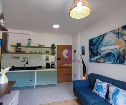 Apartamento com 2 dormitórios à venda, 50 m² por R$ 427.000,00 - Pereque  Mirim - Ubatuba/SP