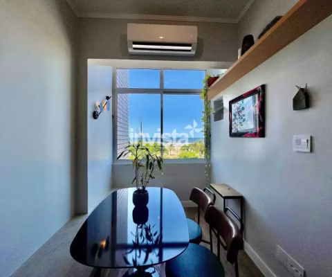 Apartamento de 2 dormitórios, vista mar, no José Menino!  Santos - SP