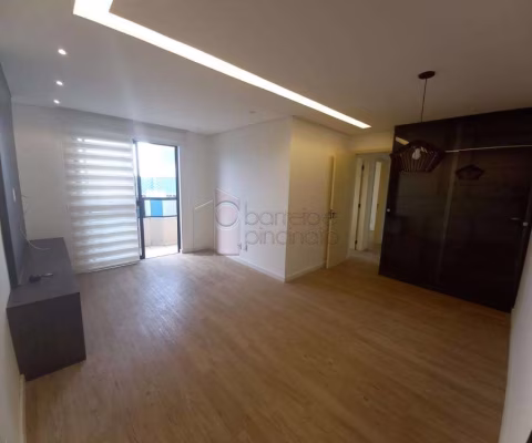 APARTAMENTO PARA LOCAÇÃO NO CONDOMÍNIO MORADA DOS DEUSES EM JUNDIAÍ/SP.