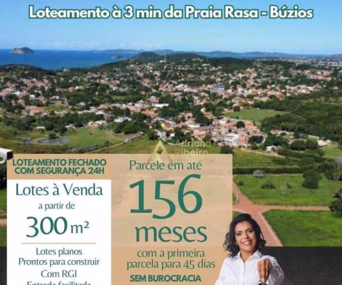 Terreno à venda, 300 m² por R$ 62.000 - Praia Rasa - Cabo Frio/RJ