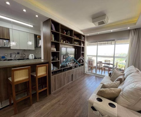 Lindo Apartamento Semimobiliado com 2 suítes para alugar, 80 m² por R$ 7.685/mês - Resort Bethaville - Barueri/SP