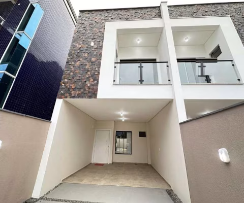 Imperdível oportunidade: Casa à venda em Joinville-SC, Vila Nova! 3 quartos, 1 suíte, 2 salas, 2 banheiros, 2 vagas, 114,78m².