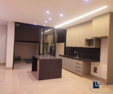 Ótima casa nova para venda em Bonfim Paulista no Cond San Pedro, 3 suites, escritório, gourmet em 253 m2 total, lazer no condomínio
