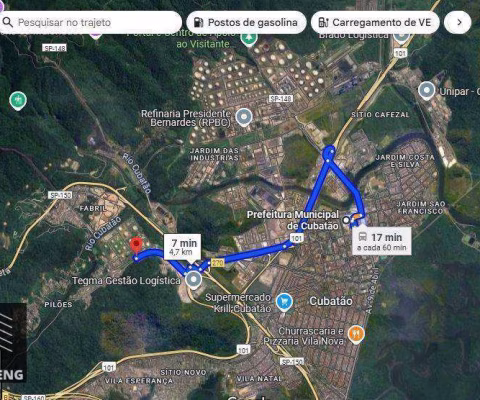Área à venda, 64697 m² por R$ 1.700.000,00 - Fabril - Cubatão/SP