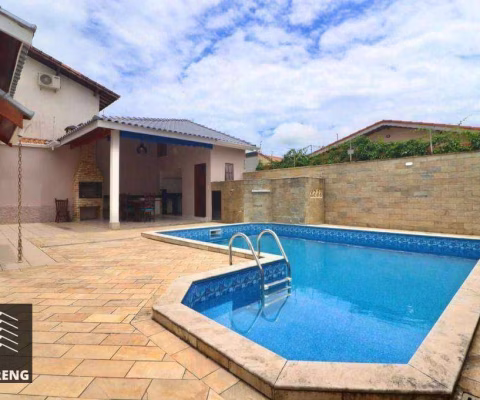 Sobrado com 3 dormitórios, 180 m² - venda por R$ 850.000,00 ou aluguel por R$ 5.030,00/mês - Balneario Samburá - Peruíbe/SP