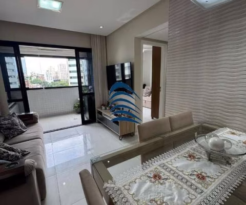 Apartamento 3/4 1 suíte, dependência completa e varanda com 88m² totais  no Candeal