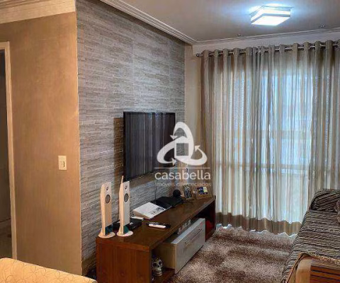 Apartamento com 3 dormitórios à venda, 77 m² por R$ 780.000,00 - Ponta da Praia - Santos/SP