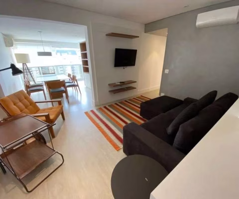 Apartamento à locação mobiliado em Vila Olímpia com 80 m², 1 suíte, 2 vagas
