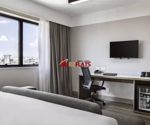Flat com ótimo preço no bairro Moema. Confira! Ótimos rendimentos