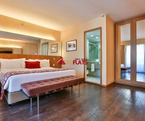 Flat com ótimo preço no bairro Itaim Bibi. Confira! Ótimos Remdimentos!