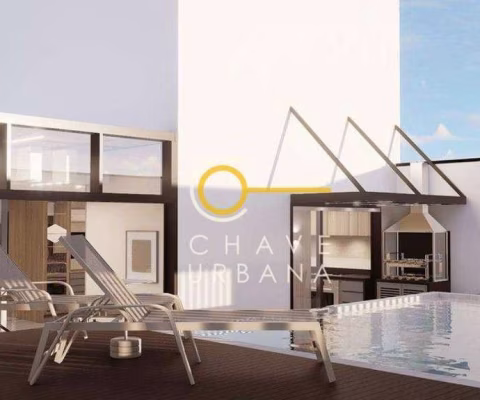 Cobertura com 4 dormitórios à venda, 370 m² por R$ 4.290.000,00 - Ponta da Praia - Santos/SP
