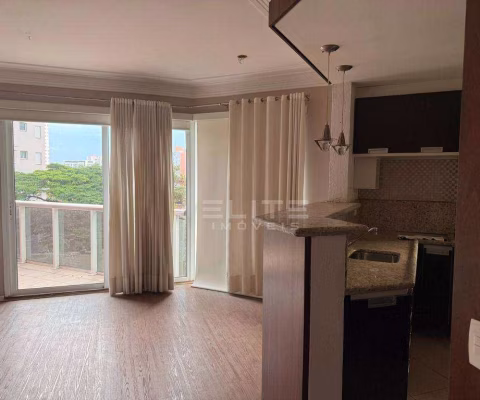 Apartamento Duplex com 1 dormitório para alugar, 104 m² por R$ 6.199,50/mês - Jardim - Santo André/SP