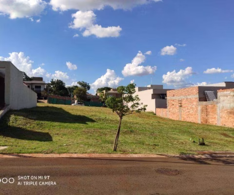 Lote residencial,  252m², de ilha, pronto para construir, localizado no Condomínio Terras de San Gabriel.