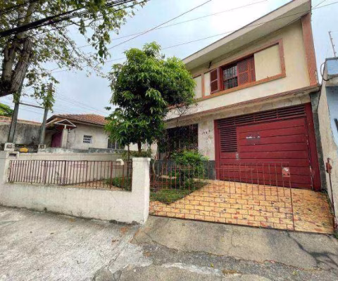 Casa com 4 dormitórios, 288 m² - venda por R$ 1.800.000,00 ou aluguel por R$ 5.000,00/mês - Vila Homero Thon - Santo André/SP