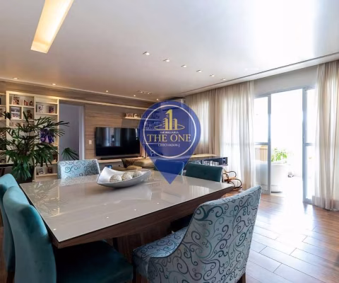 Apartamento de 122m² à venda, Vila Gumercindo, São Paulo, SP. com 3 Suítes, Varanda gourmet, 2 Vaga