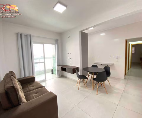 Apartamento 2 dormitórios sendo 2 suítes, 1 vaga e Lazer no bairro Canto do Forte em Praia Grande.