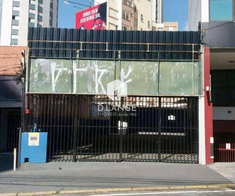 Galpão Comercial para Locação no Centro de Campinas/SP