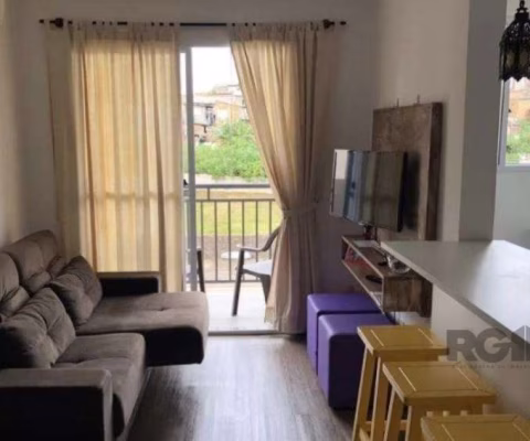 Vendo apartamento andar alto,  2 dormitórios sendo 1 suíte, living para dois ambientes com sacada, cozinha americana, área de serviço, banheiro auxiliar, 56m. Excelente localização na zona sul em anda