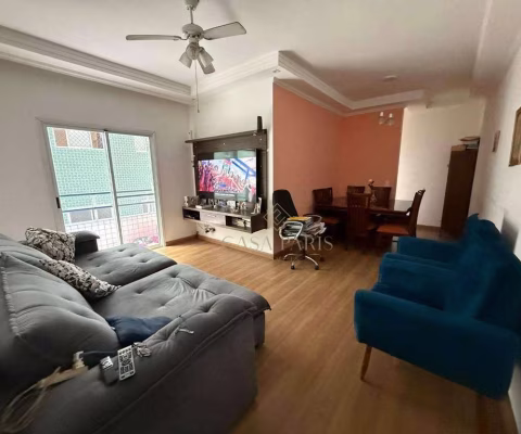 Apartamento com 2 dormitórios à venda, 85 m² por R$ 550.000 - Canto do Forte - Praia Grande/SP