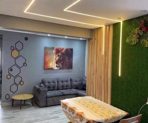 Apartamento com 1 dormitório à venda, 50 m² por R$ 265.000,00 - Vila Caiçara - Praia Grande/SP
