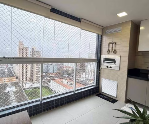 Apartamento com 1 dormitório à venda, 55 m² por R$ 488.000 - Aviação - Praia Grande/SP