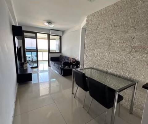 APTO MOBILIADO QTO E SALA FRONTAL MAR DA BARRA DA TIJUCA