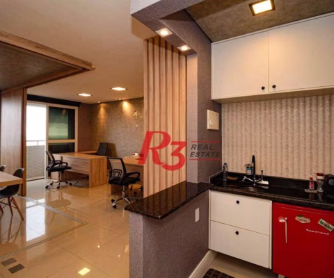 Sala para alugar, 44 m² por R$ 4.500,00/mês - Boqueirão - Santos/SP