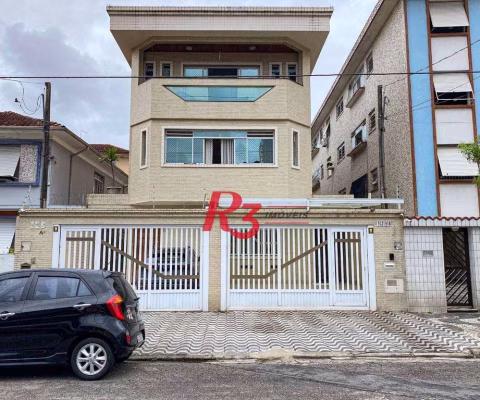 Casa com 5 dormitórios à venda, 269 m² por R$ 1.850.000,00 - Marapé - Santos/SP