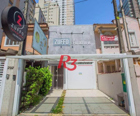 Loja para alugar, 275 m² por R$ 14.000,02/mês - Boqueirão - Santos/SP