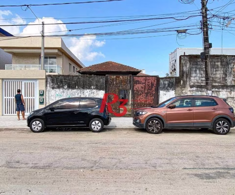 Terreno à venda, 314 m² por R$ 750.000,00 - Estuário - Santos/SP