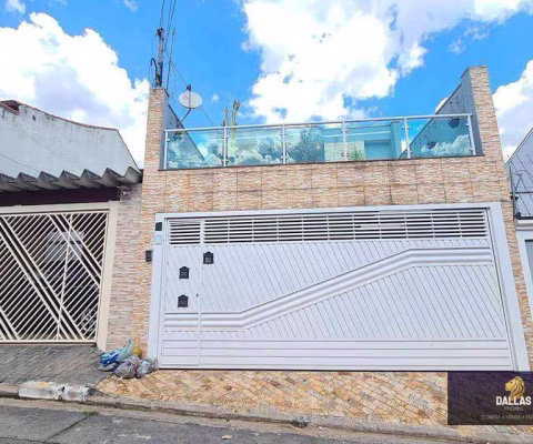 Sobrado com 3 dormitórios à venda, 167 m² por R$ 630.000,00 - Vila Ema - São Paulo/SP