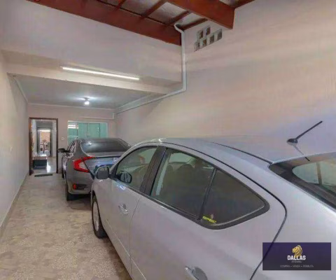 Sobrado com 3 dormitórios à venda, 129 m² por R$ 799.000,00 - Utinga - Santo André/SP