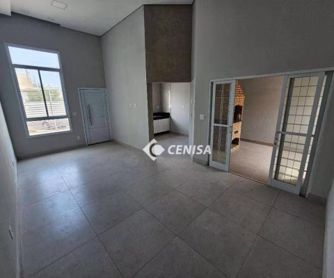 Casa com 3 quartos, 120 m² - venda por R$ 690.000 ou aluguel por R$ 4.090/mês - Jardim Moriyama - Indaiatuba/SP