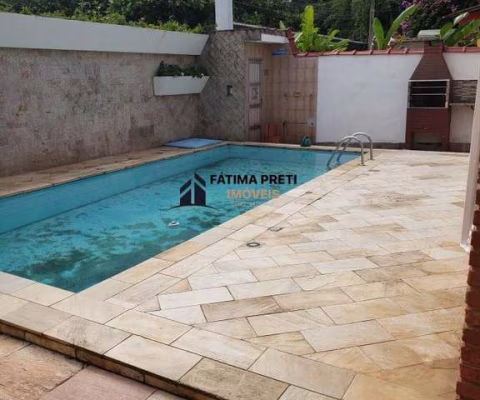 Casa para Venda em Guarujá, Tombo, 4 dormitórios, 1 suíte, 4 banheiros, 8 vagas