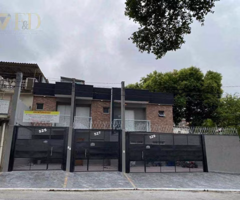 Sobrado à venda em São Paulo, Jardim Santa Maria, com 2 suítes, com 95 m²