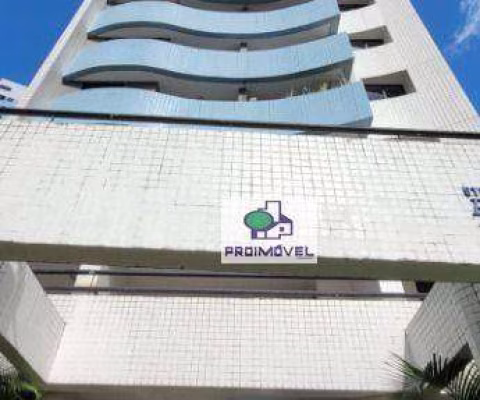 Studio com 1 dormitório para alugar, 44 m² por R$ 2.700,00/mês - Boa Viagem - Recife/PE