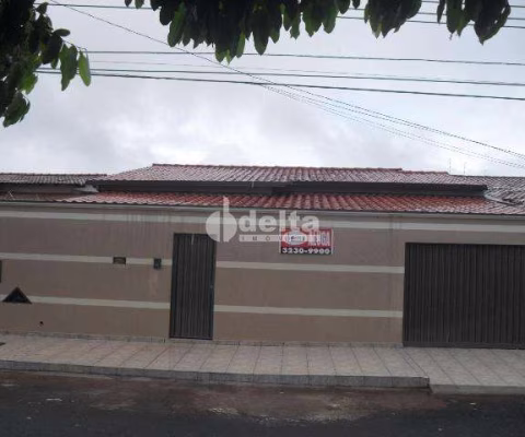 Casa disponível para locação no bairro Santa Mônica em Uberlândia-MG