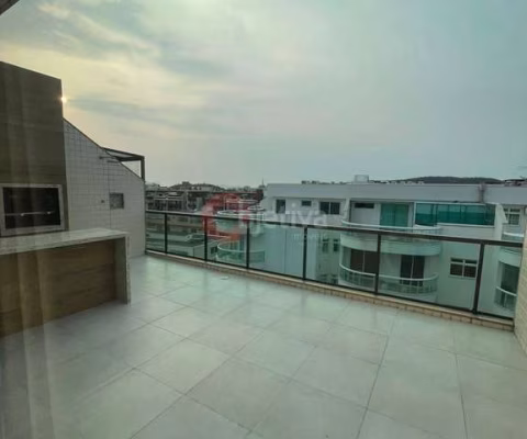 Cobertura duplex para locação, 3 suítes, praia do Forte - Cabo Frio