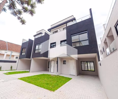 Sobrado em condomínio com 136.63 m², 4 quartos sendo 1 suíte à venda no bairro Cajuru.