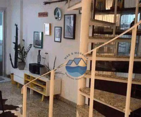 Apartamento com 2 dormitórios à venda, 60 m² por R$ 276.000,00 - Centro - São Vicente/SP