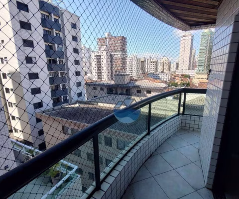 Apartamento com 2 dormitórios à venda, 65 m² por R$ 400.000,00 - Vila Guilhermina - Praia Grande/SP