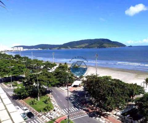 Apartamento 3 Quartos com VISTA TOTAL LIVRE para o Mar - Boqueirão em Santos
