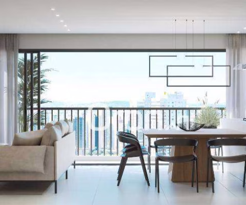 Flat com 1 dormitório à venda, 69 m² por R$ 800.000,00 - Setor Bueno - Goiânia/GO