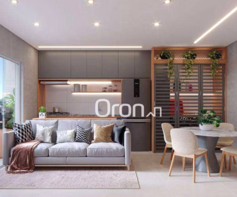 Apartamento com 2 dormitórios à venda, 60 m² por R$ 497.000,00 - Parque Amazônia - Goiânia/GO