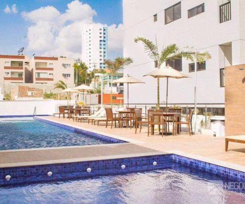 Apartamento com 3 quartos, sendo 2 suítes à venda, 103 m² por R$ 622.651 - Prata - Campina Grande/PB