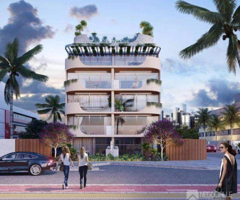 Apartamento com 2 dormitórios à venda, 55 m² por R$ 1.391.000 - Cabo Branco - João Pessoa/PB