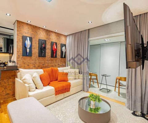 Apartamento com 1 dormitório à venda, 52 m² por R$ 875.000 - Alphaville Conde II - Barueri/SP