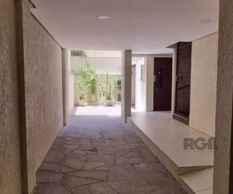 Apartamento de dois quartos e uma vaga de garagem no bairro Independência em Por