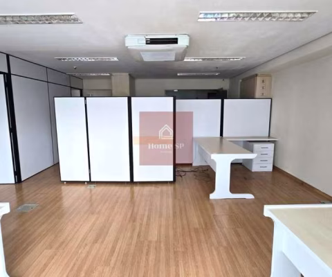 Conjunto comercial com 91 metros, 3 salas, em excelente localização