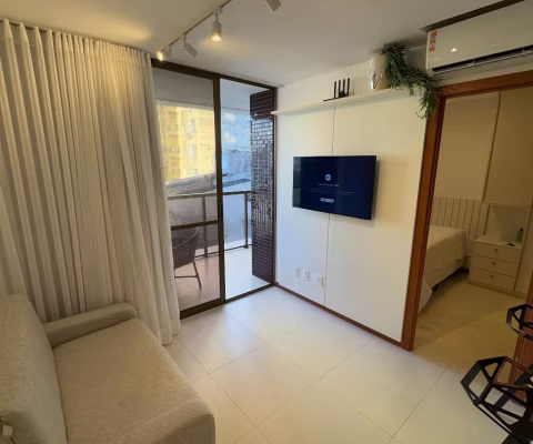 Apartamento a venda na graça quarto e sala mobiliado e reformado no graça prime